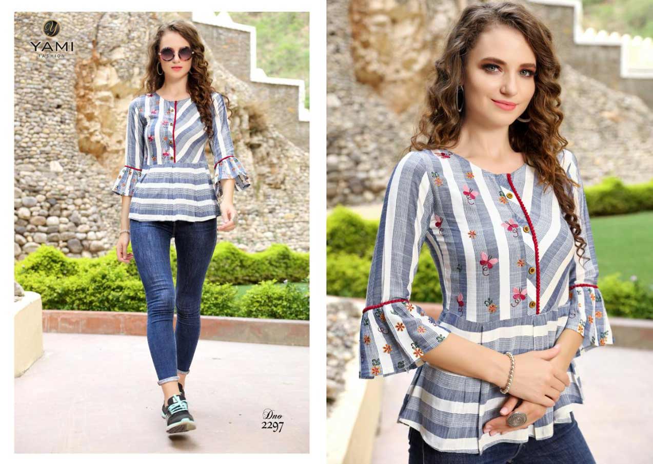 Topsy Vol-5 Yami Fashion Rayon Tops Manufacturer Topsy Vol-5 Yami Fashion Rayon Tops Manufacturer